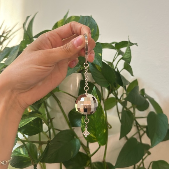 Louis Vuitton Disco Ball Bag Charm Key Chain - Picture 1 of 5